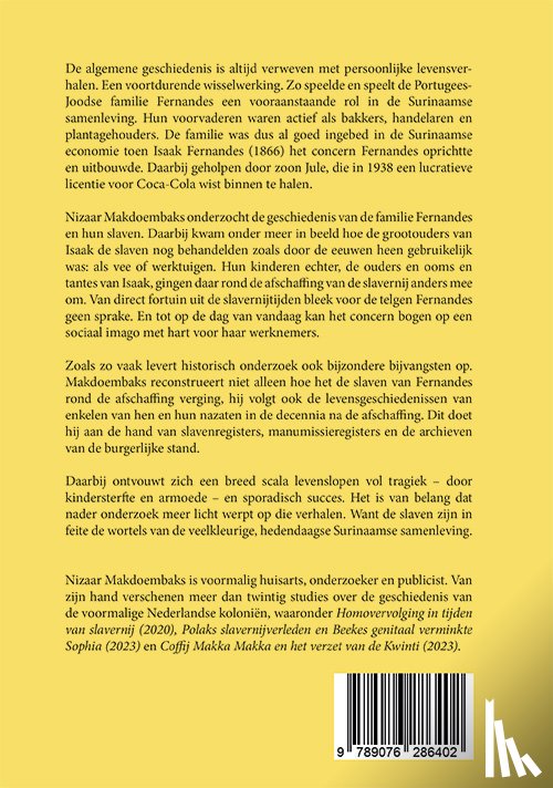 Makdoembaks, Nizaar - Een geschiedenis van de Joodse familie Fernandes en hun slaven