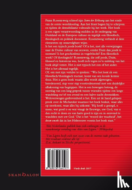 Rosenzweig, F. - De Ster van de Verlossing