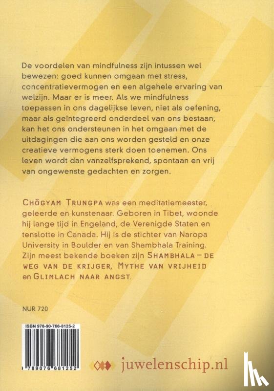 Trungpa, Chögyam - Mindfulness in actie