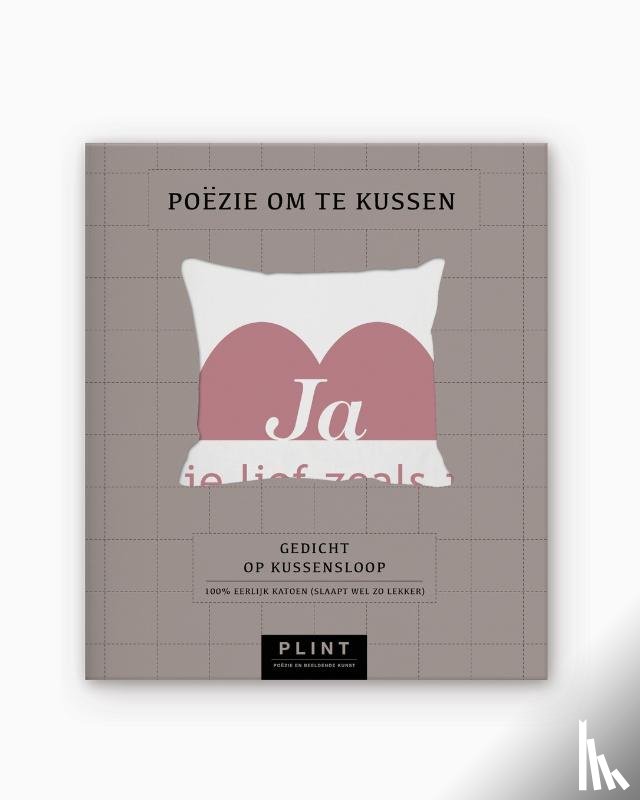  - Plint kussensloop 'Ja' K. Schippers