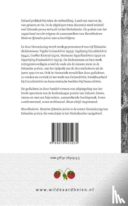 Elswijk, R. - MOORDLIEDEREN. MODERNE IJSLANDSE POEZIE