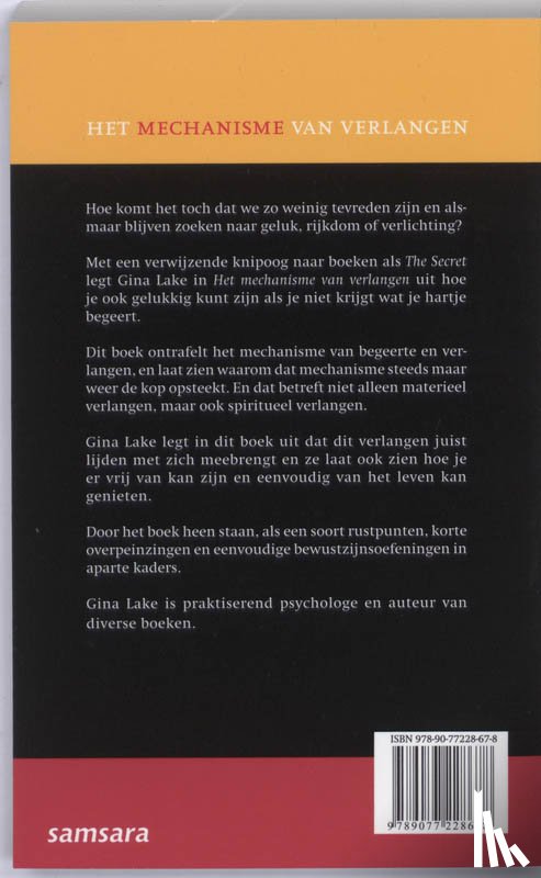 Lake, G. - Het mechanisme van verlangen
