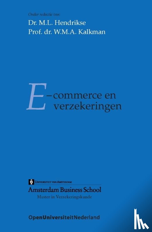  - E-commerce en verzekeringen