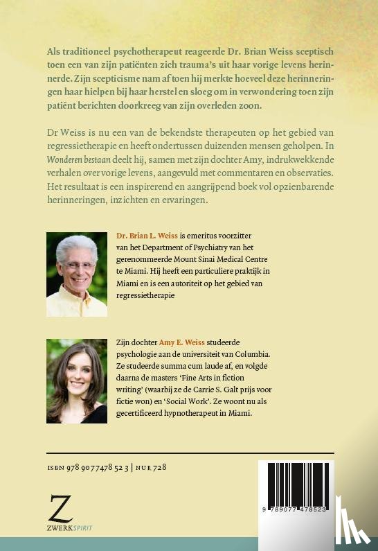 Weiss, Brian L., Weiss, Amy E. - Wonderen bestaan