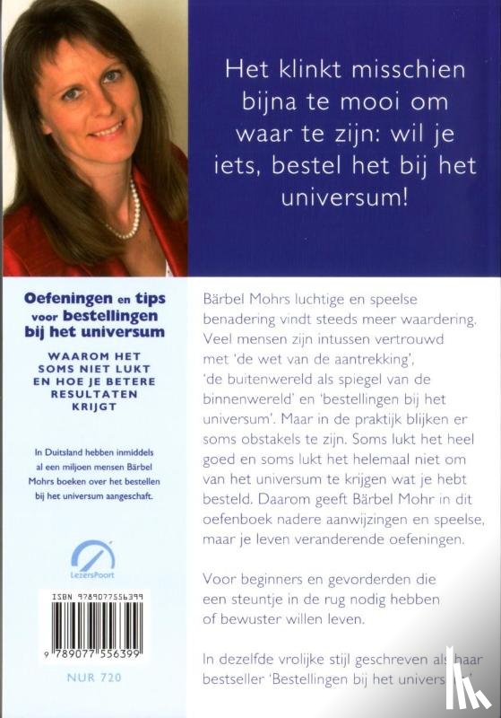 Mohr, Barbel - Oefeningen en tips voor bestellingen bij het universum