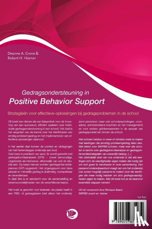 Crone, Deanne A., Horner, Robert H. - Gedragsondersteuning in positive behavior support