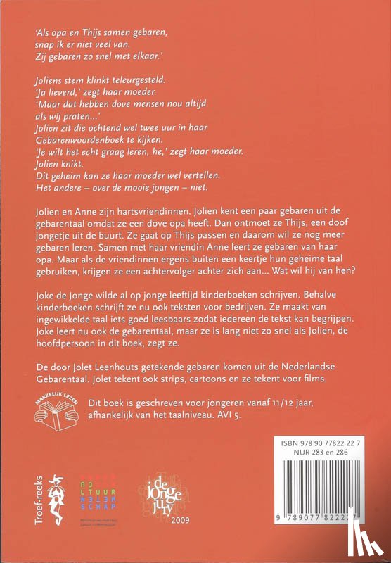 Jonge, Joke de - Geheime gebaren