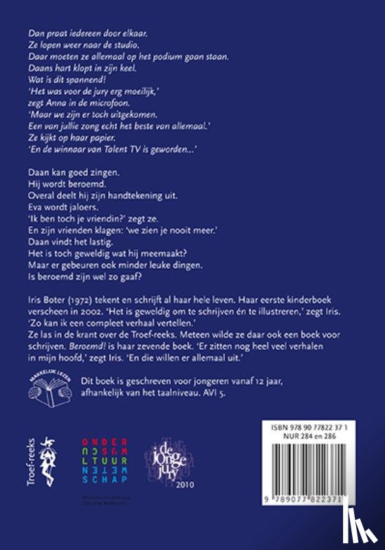 Boter, Iris - Beroemd!