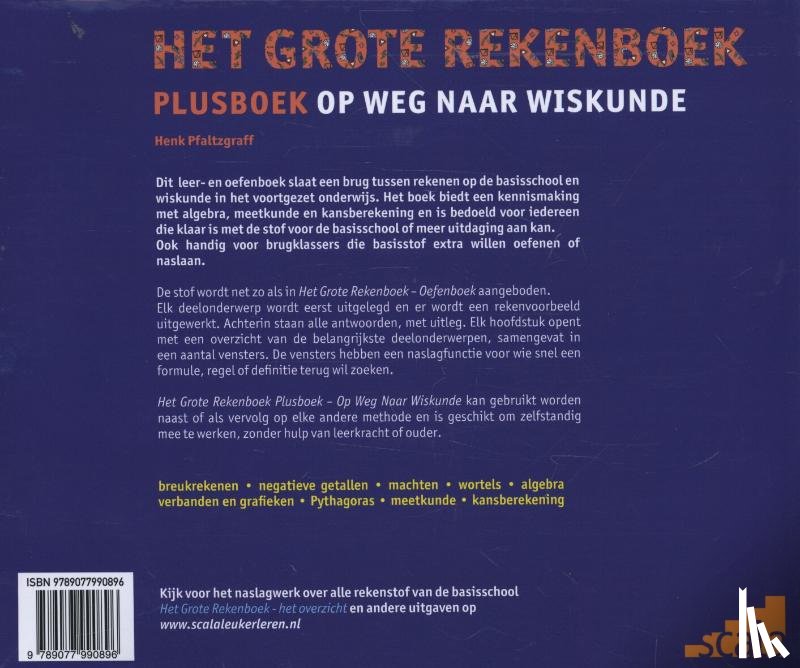Pfaltzgraff, Henk - Het grote rekenboek plusboek