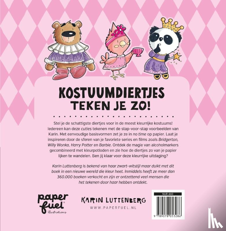 Luttenberg, Karin - Kostuumdiertjes teken je zo!