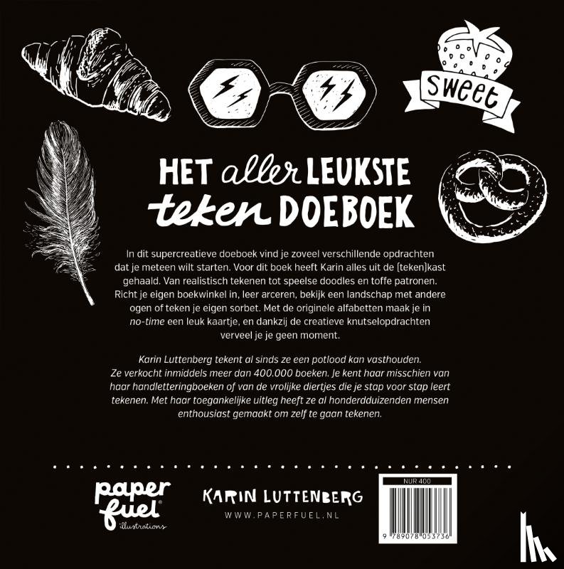 Luttenberg, Karin - Het allerleukste teken-doeboek