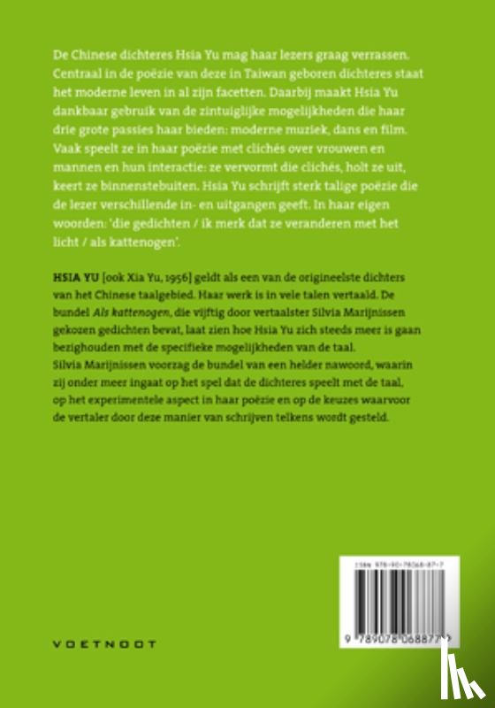 Yu, Hsia - Als kattenogen