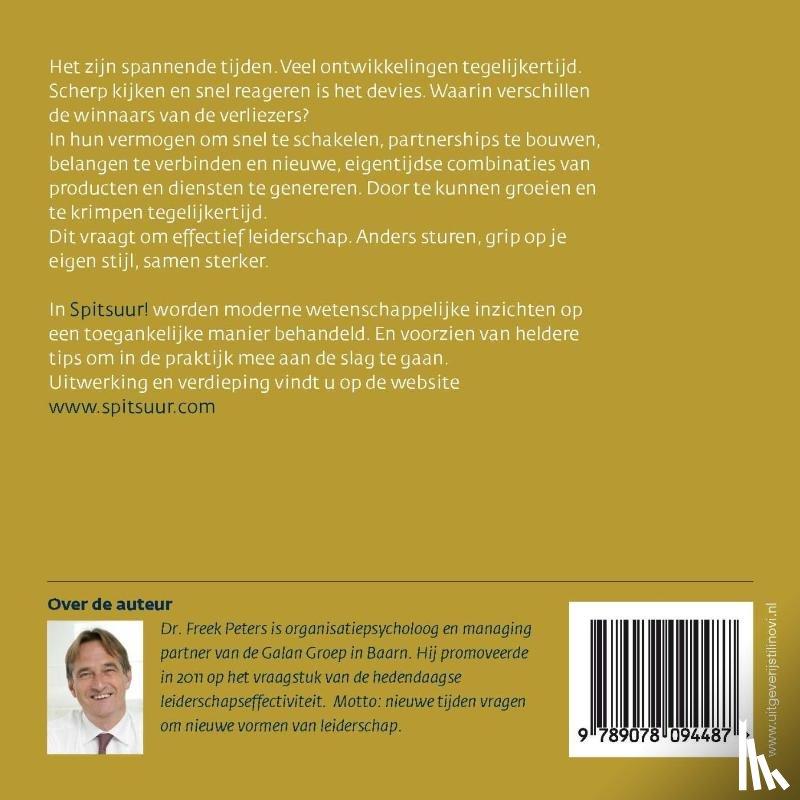 Peters, Freek - Spitsuur!