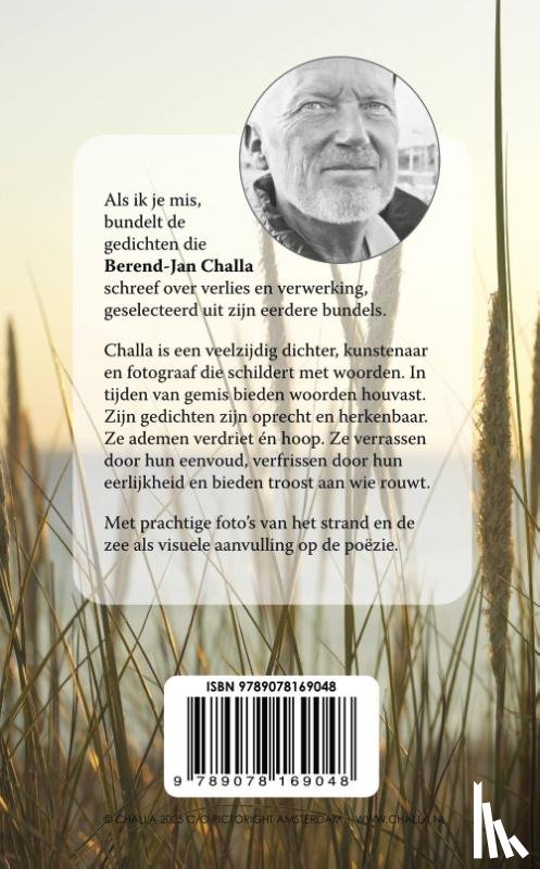 Challa, B-J - Als ik je mis