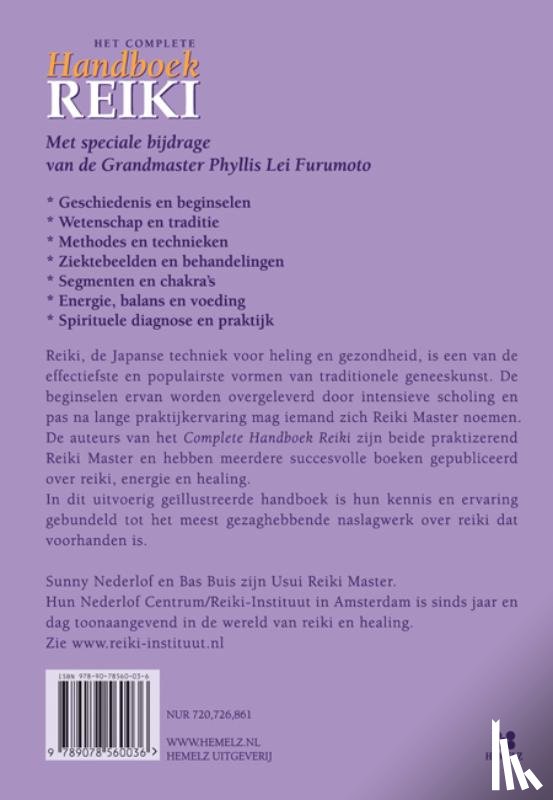 Nederlof, Sunny, Buis, B. - Het complete handboek Reiki