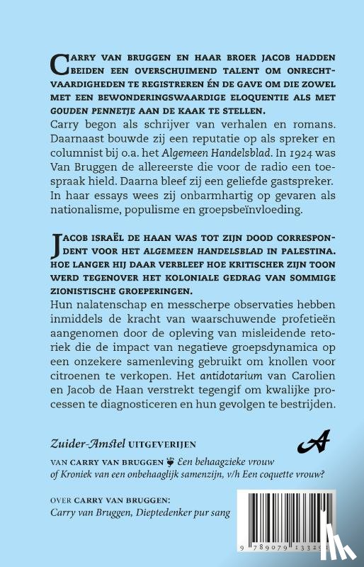 Bruggen, Carry van, Haan, Jacob Israël de, Heldring, Jerôme, Eyck, P. N. van - De onbegrepenen