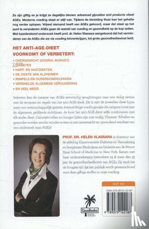 Vlassara, Helen - Het anti age dieet