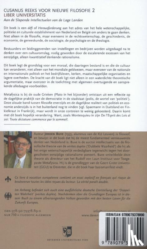 Buve, J.D.J., Kruijtzer, G.F.J. - Liber universitatis