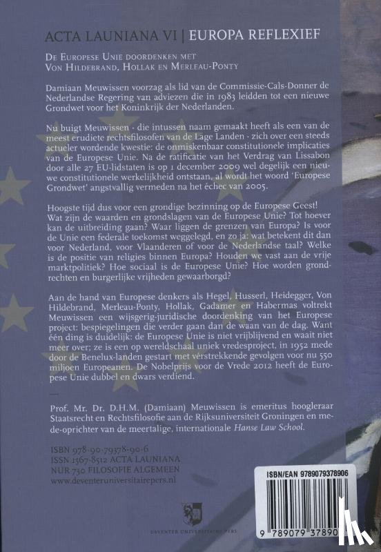 Meuwissen, Damiaan, Buve, Jeroen, Buve, Sybrand - Europa reflexief