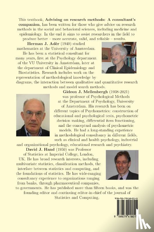 Adèr, Herman, Mellenbergh, Gideon J., Hand, David - Advising on research methods