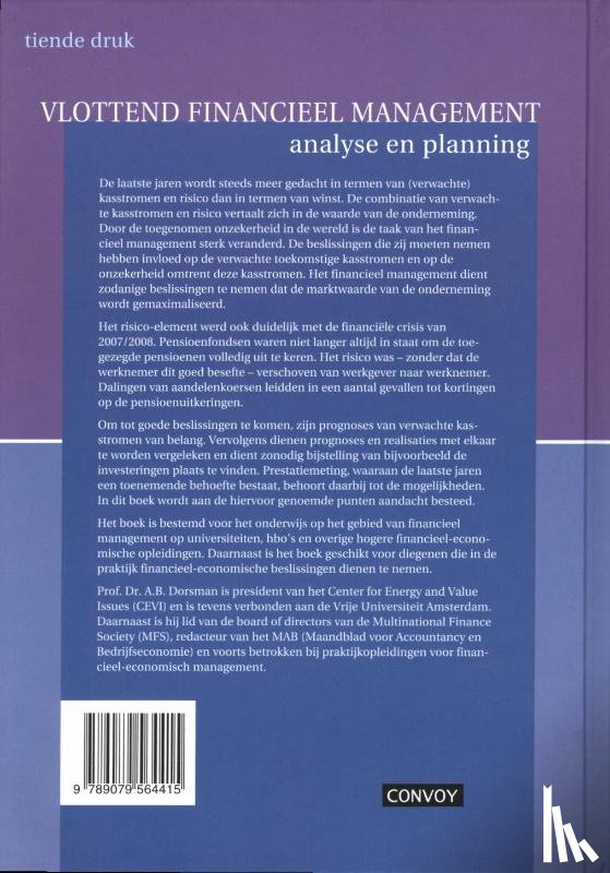 Dorsman, A.B. - Vlottend financieel management
