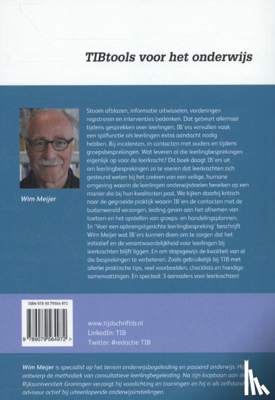 Meijer, Wim - Voer een opbrengstgerichteleerlingbespreking