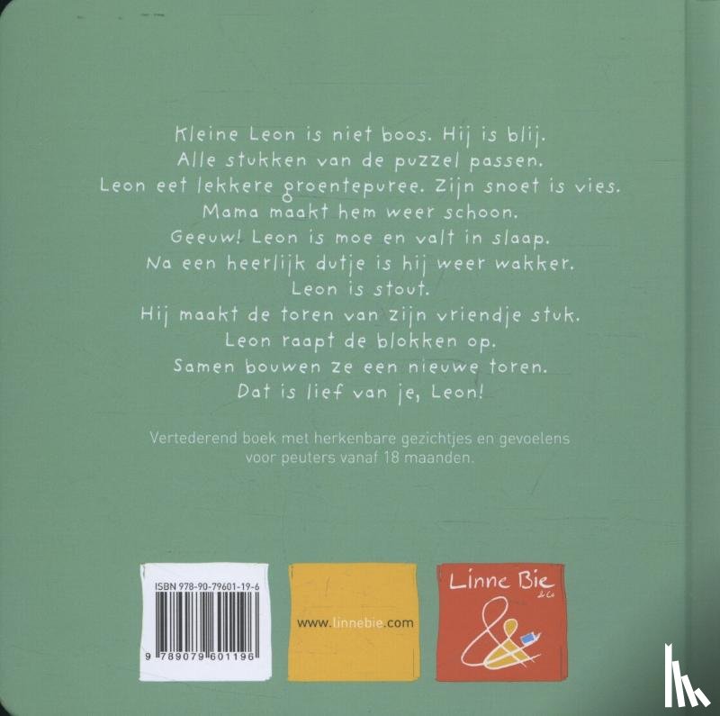 Bie, Linne - Kleine Leon is niet boos