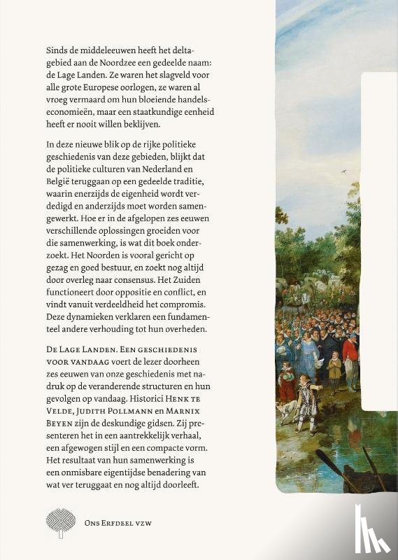 Beyen, Marnix, Pollmann, Judith, Te Velde, Henk - De Lage Landen.