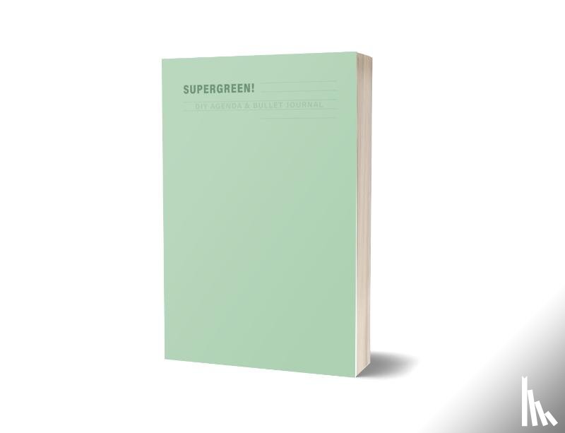  - SUPERGREEN! DIY AGENDA & BULLET JOURNAL