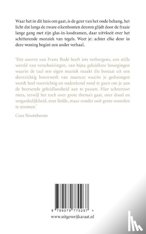 Budé, Frans - De dagen