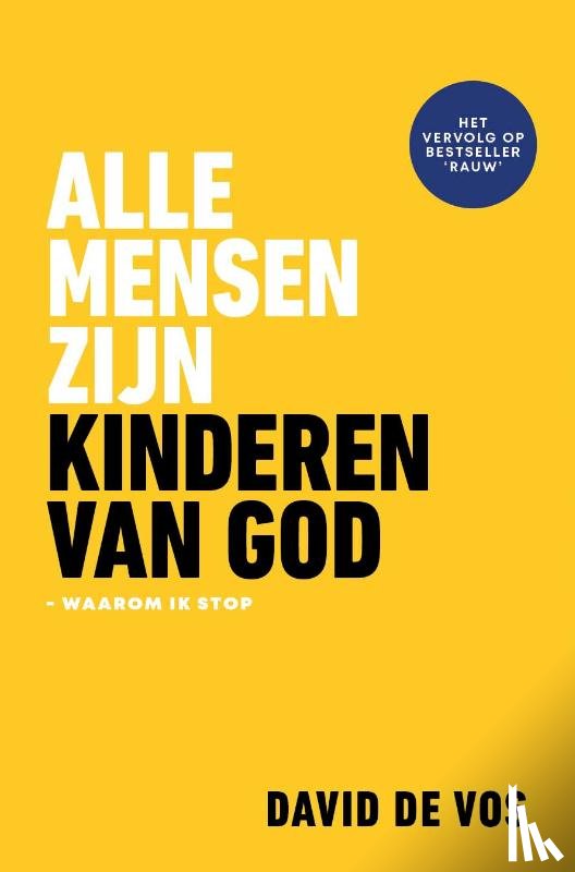 Vos, David de - Alle mensen zijn kinderen van God