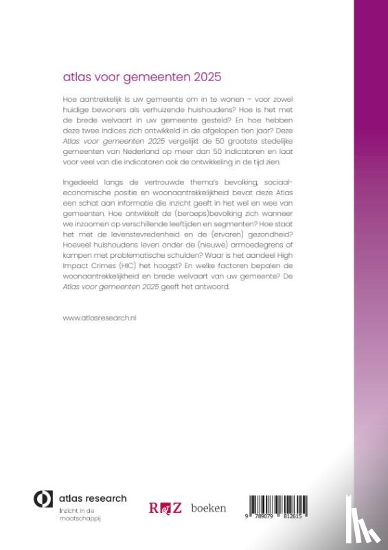 Veldkamp, Joran, Middeldorp, Marten, Joosse, Aron, Schleijpen, Koen - Atlas voor gemeenten 2025