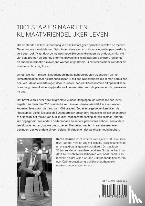 Romme, Karen - 1001 stapjes naar een klimaatvriendelijker leven