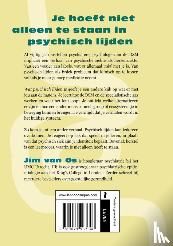 Os, Jim van - Wat psychisch lijden is