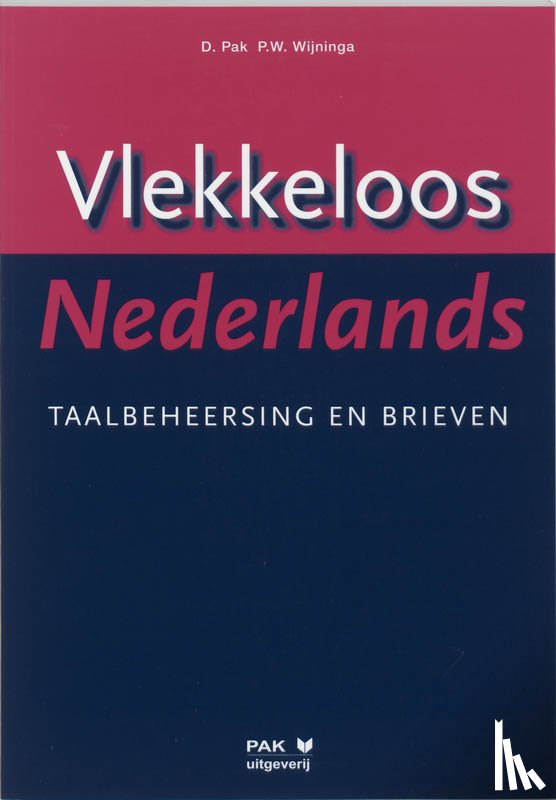 Pak, D., Wijninga, P.W. - Taalbeheersing en brieven taalniveau 3F en 4F