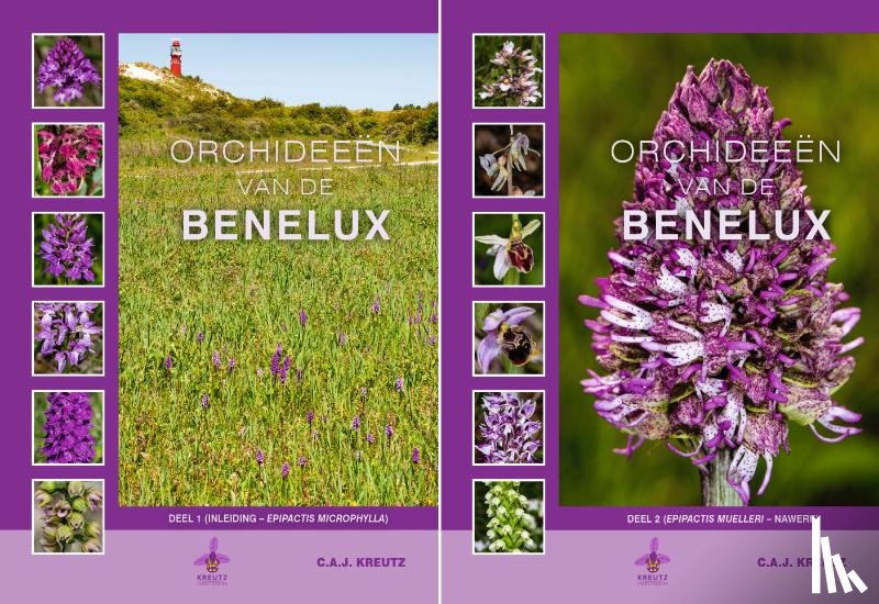 Kreutz, C.A.J. - Orchideeën van de Benelux - set van 2 delen