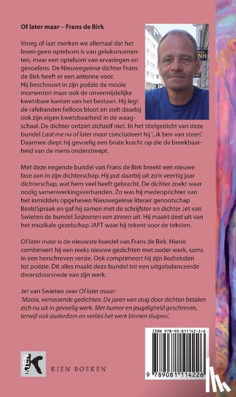 Birk, Frans de - Of later maar