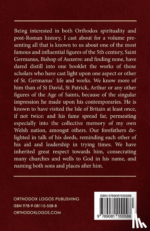 Huws, Howard - ST. GERMANUS OF AUXERRE 1