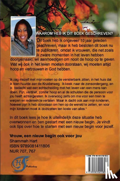 Hart, Shammah - Vrouw, een nieuw begin ook voor jou