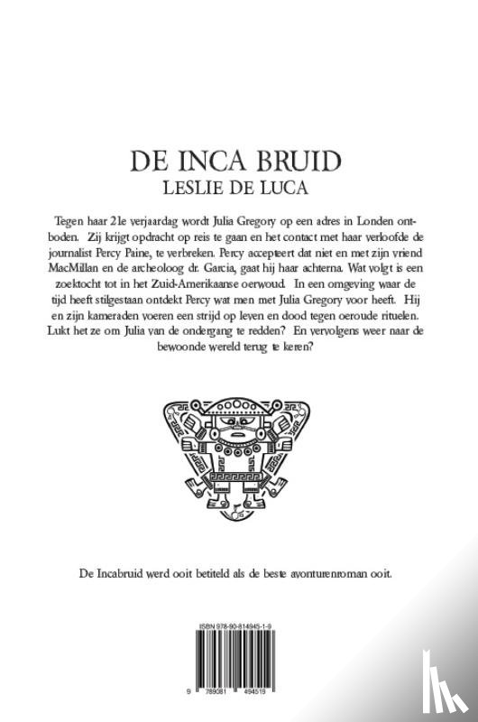 Leslie de Luca, L., Jan Maas, J. - De Inca Bruid