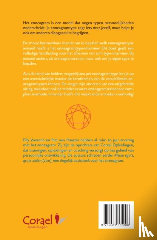 Voorend, Elly, Haaster, Piet van - Handboek Enneagramtype-interview
