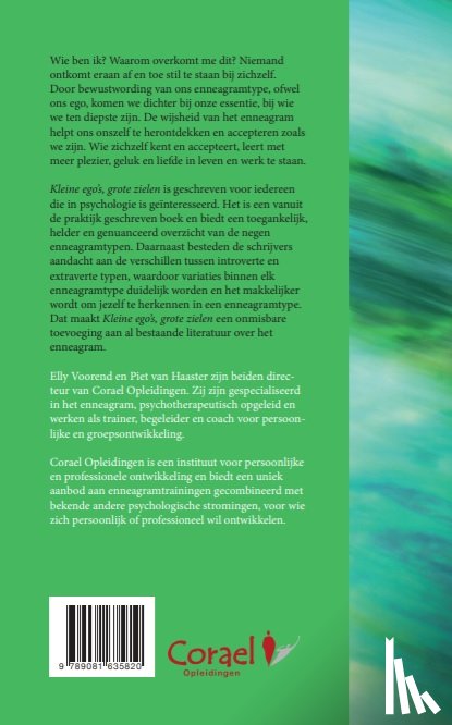 Voorend, Elly, Haaster, Piet van - Kleine ego's, grote zielen