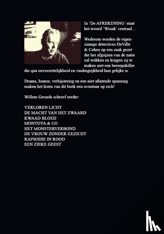 Gerards, Willem - De afrekening