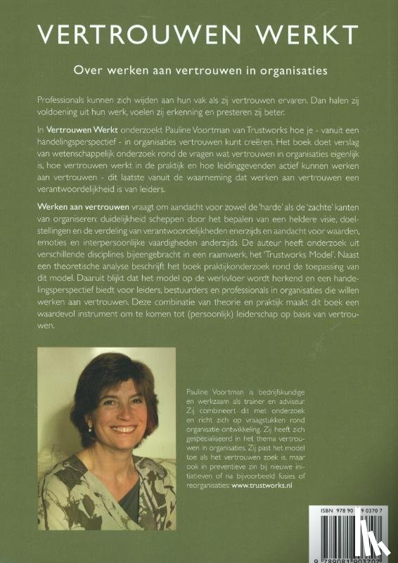 Voortman, Pauline M. - Vertrouwen werkt