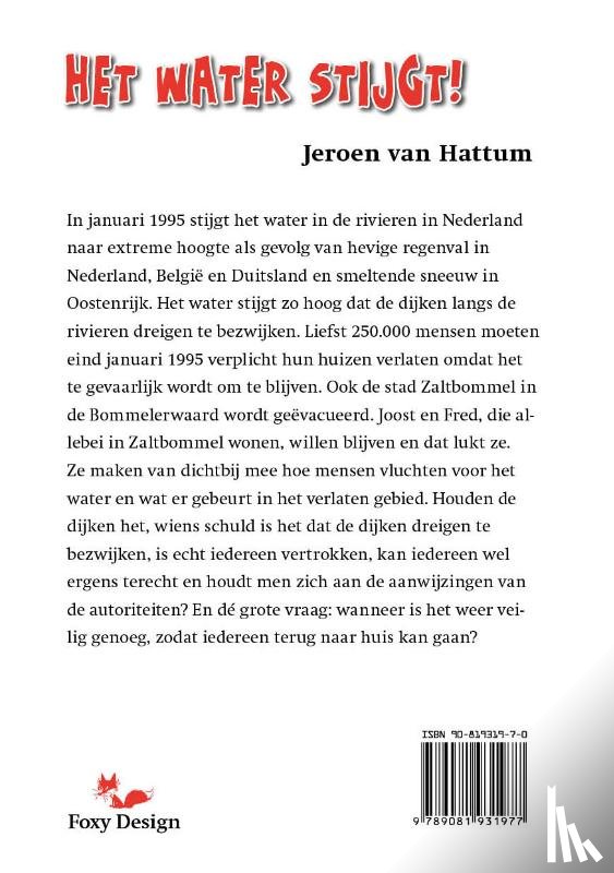 Hattum, Jeroen van - Het water stijgt!