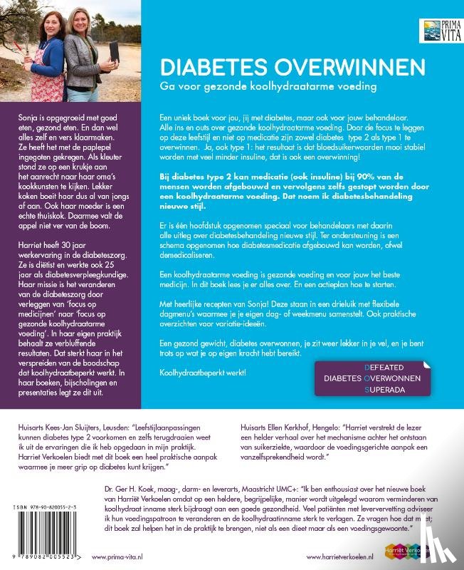 Verkoelen, Harriet - Diabetes overwinnen