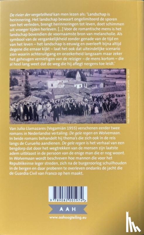 Llamazares, Julio - De rivier der vergetelheid