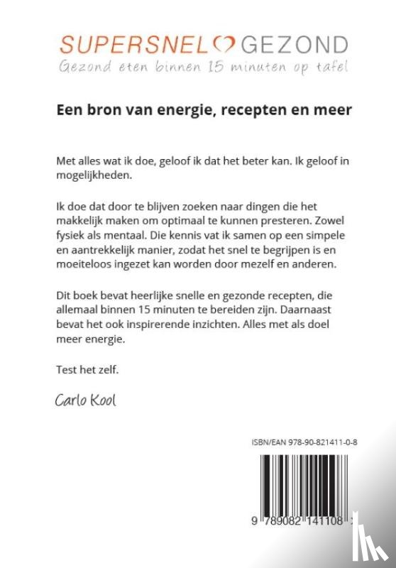 Kool, Carlo - Een bron van energie