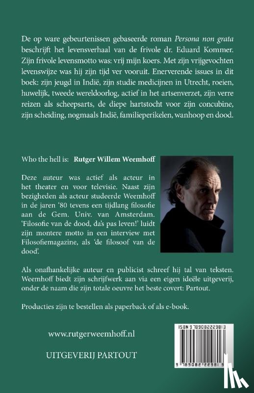 Weemhoff, Rutger Willem - Persona non grata