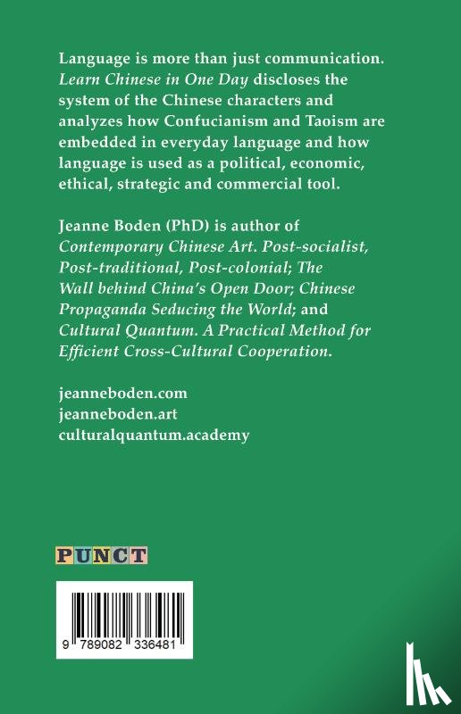 Boden, Jeanne - Learn Chinese in One Day